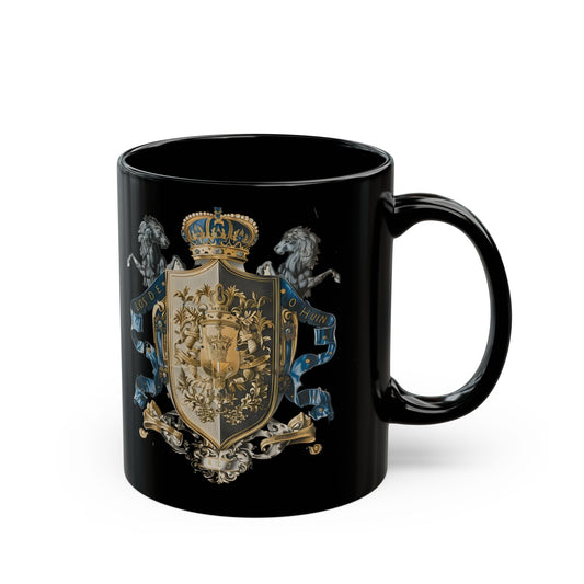 Royal heritage2 Black Mug (11oz, 15oz) - StyleMZ - Stylemz