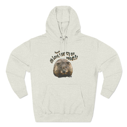 Have mercy on me Lord Three-Panel Fleece Hoodie - StyleMZ