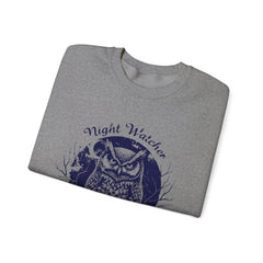 Night watcher Unisex Heavy Blend™ Crewneck Sweatshirt  - Korea  - StyleMZ