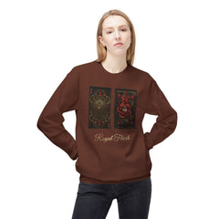 Korea -  Royal Flush Unisex Midweight Softstyle Fleece Crewneck Sweatshirt  - StyleMZ