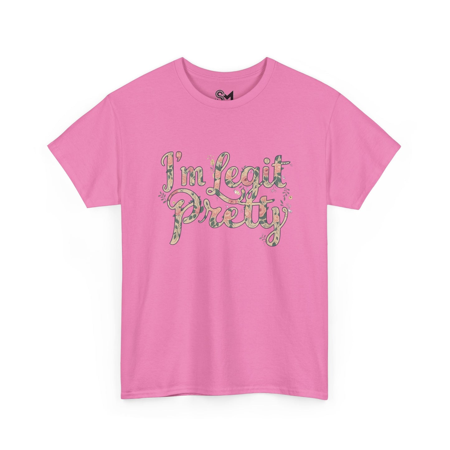 I'm legit pretty Unisex Heavy Cotton Tee - StyleMZ