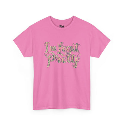 I'm legit pretty Unisex Heavy Cotton Tee - StyleMZ