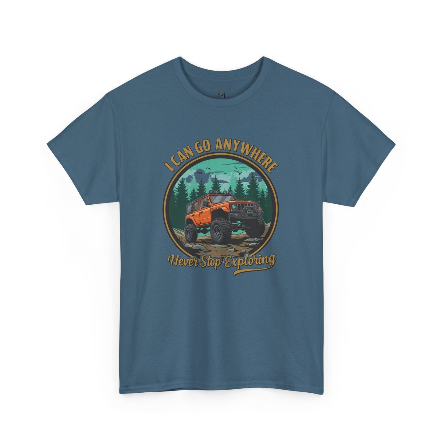 I can go anywhere Unisex Heavy Cotton Tee - Stylemz