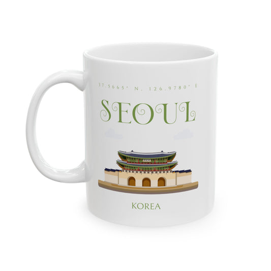 Taza de cerámica de Corea del Sur (11 oz, 15 oz) - StyleMZ 