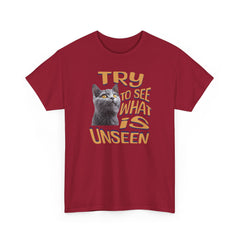 Korea -  See what is unseen Unisex Heavy Cotton Tee  - StyleMZ