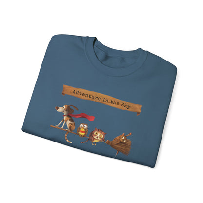 Adventure in the sky Unisex Heavy Blend™ Crewneck Sweatshirt - StyleMZ