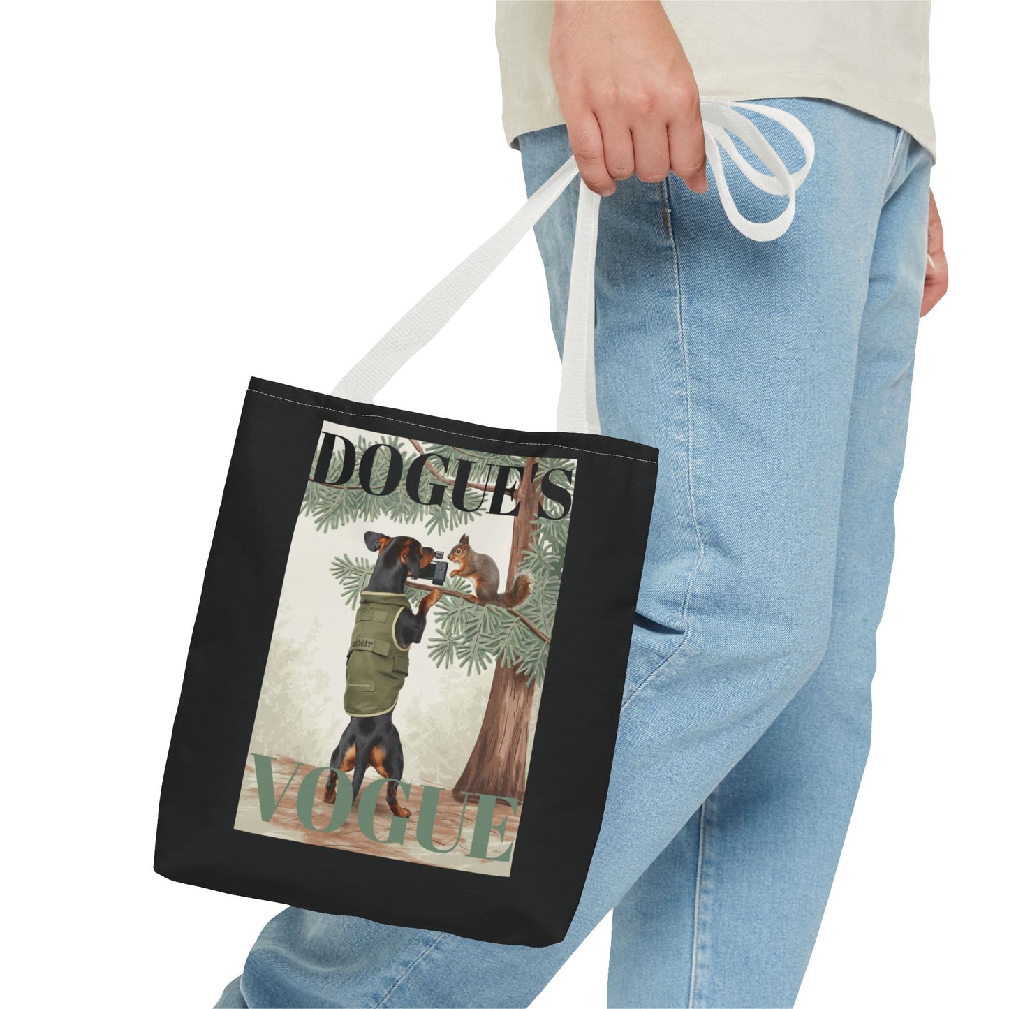 Dogue's Vogue Tote Bag (AOP) - StyleMZ