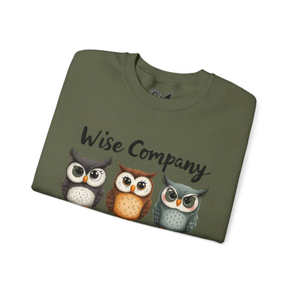 Wise Company Unisex Heavy Blend™ Crewneck Sweatshirt - StyleMZ