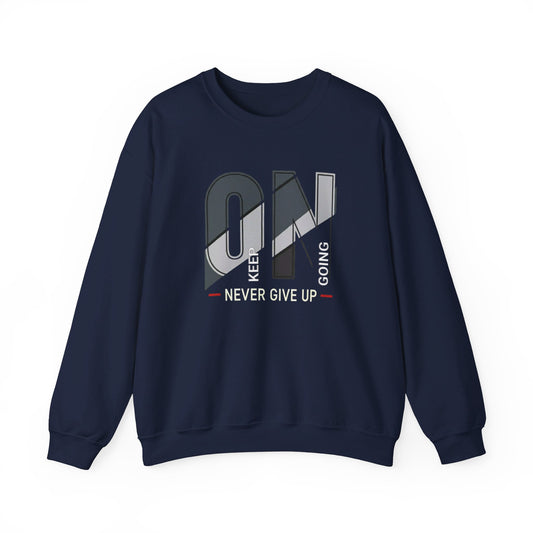 Korea - Keep going on Unisex Heavy Blend™ Crewneck Sweatshirt - StyleMZ - Stylemz