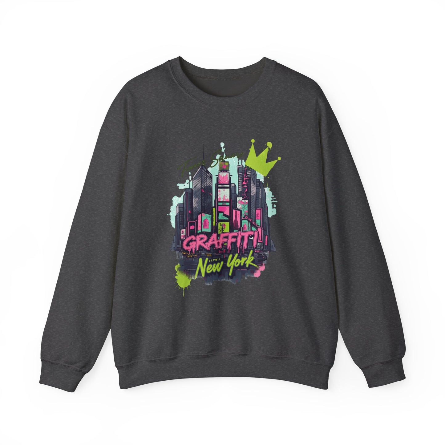 Graffiti New York  Unisex Heavy Blend™ Crewneck Sweatshirt - StyleMZ