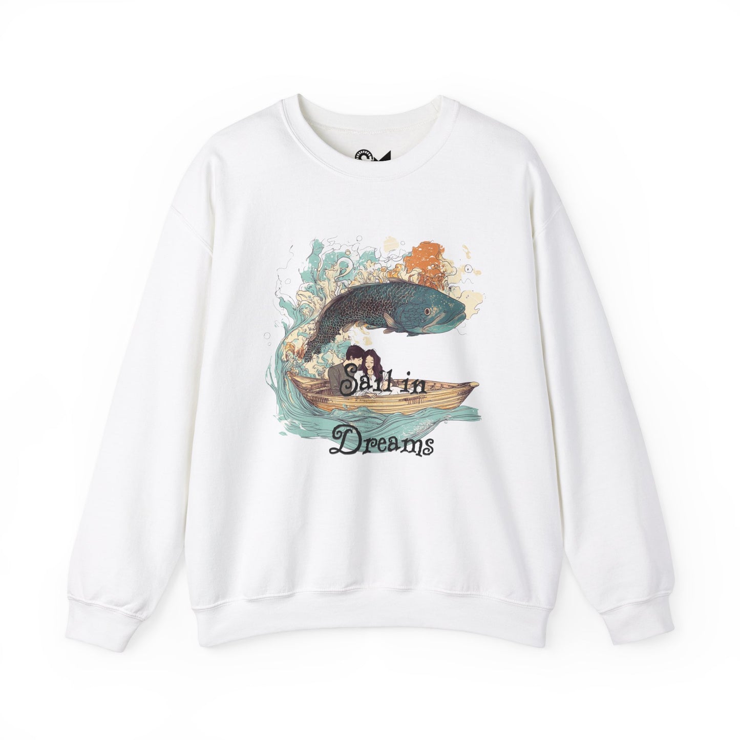 Sail in dreams Unisex Heavy Blend™ Crewneck Sweatshirt - StyleMZ