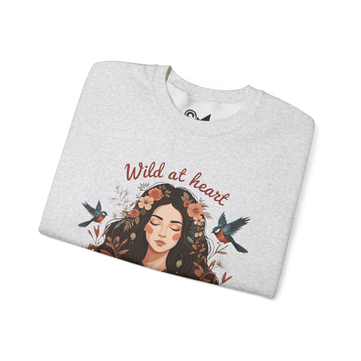 Wild at heart Unisex Heavy Blend™ Crewneck Sweatshirt - StyleMZ