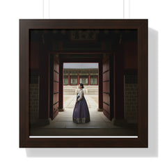 Korea -  Timeless grace Framed Horizontal Poster  - StyleMZ