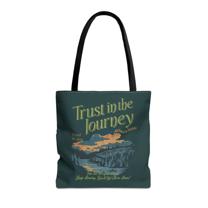 Trust in the journey Tote Bag (AOP) - StyleMZ