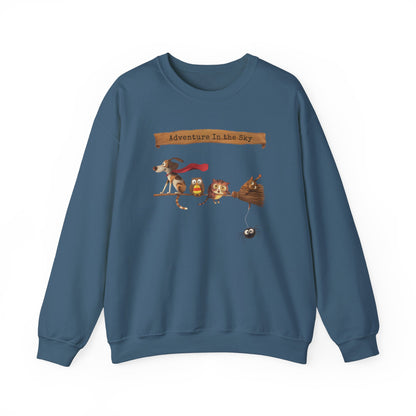 Adventure in the sky Unisex Heavy Blend™ Crewneck Sweatshirt - StyleMZ