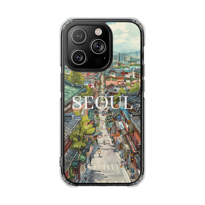 Korea - Seoul Magnetic Clear Impact Cases - StyleMZ - Stylemz