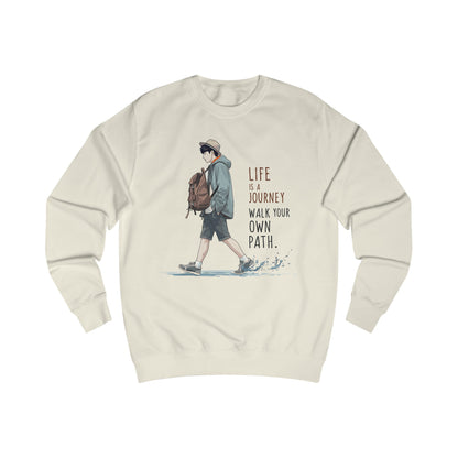 Korea -  Life is a journey Unisex Sweatshirt  - StyleMZ