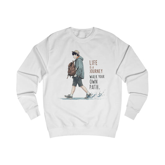 Korea -  Life is a journey Unisex Sweatshirt  - StyleMZ