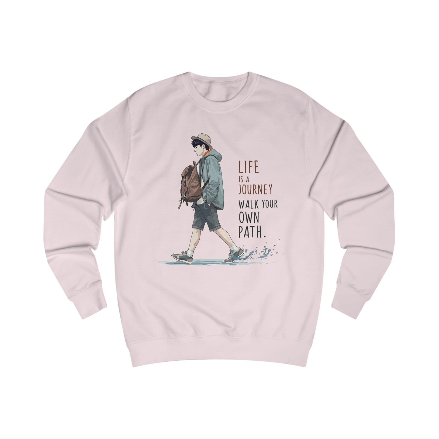 Korea -  Life is a journey Unisex Sweatshirt  - StyleMZ