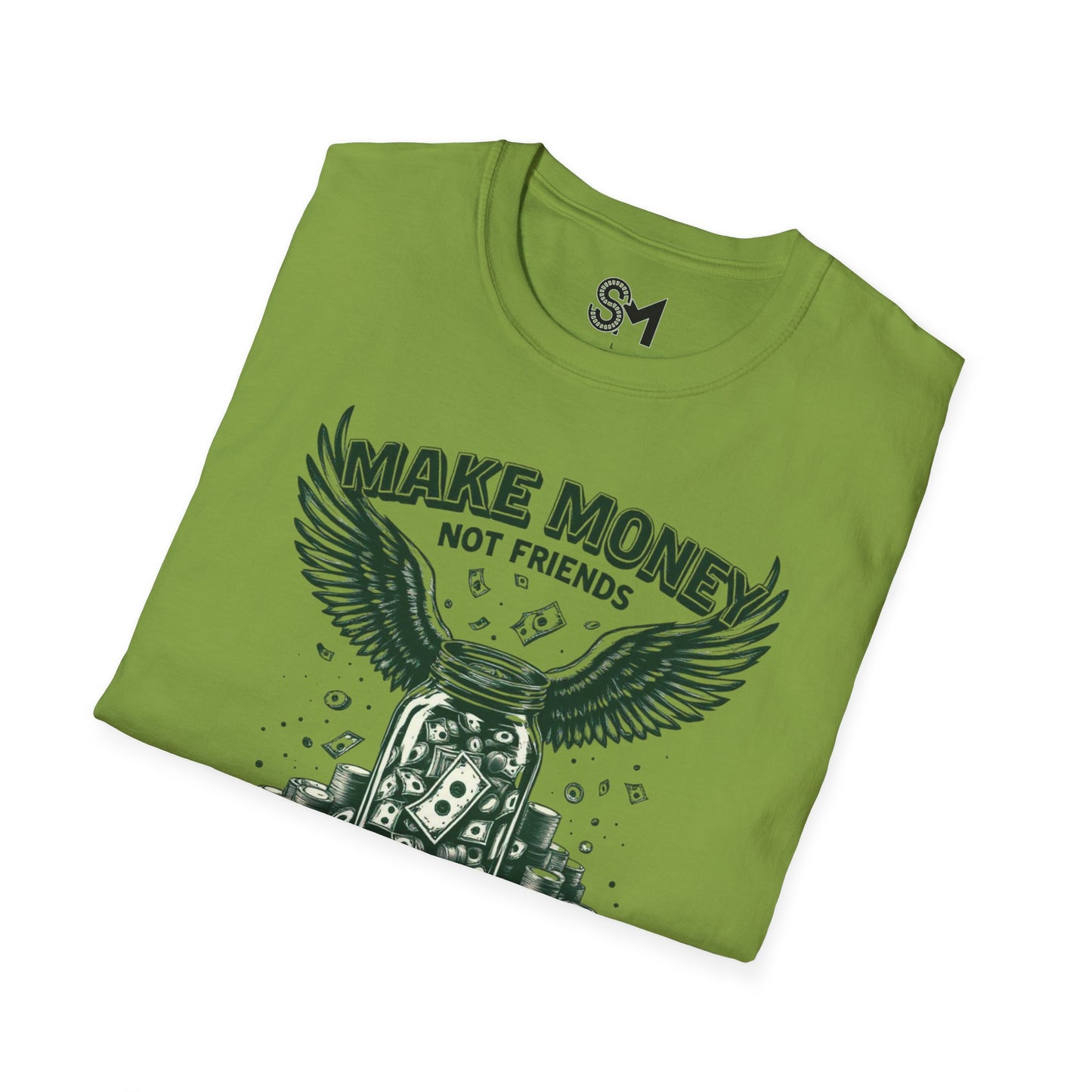 Make Money Unisex Softstyle T-Shirt - StyleMZ