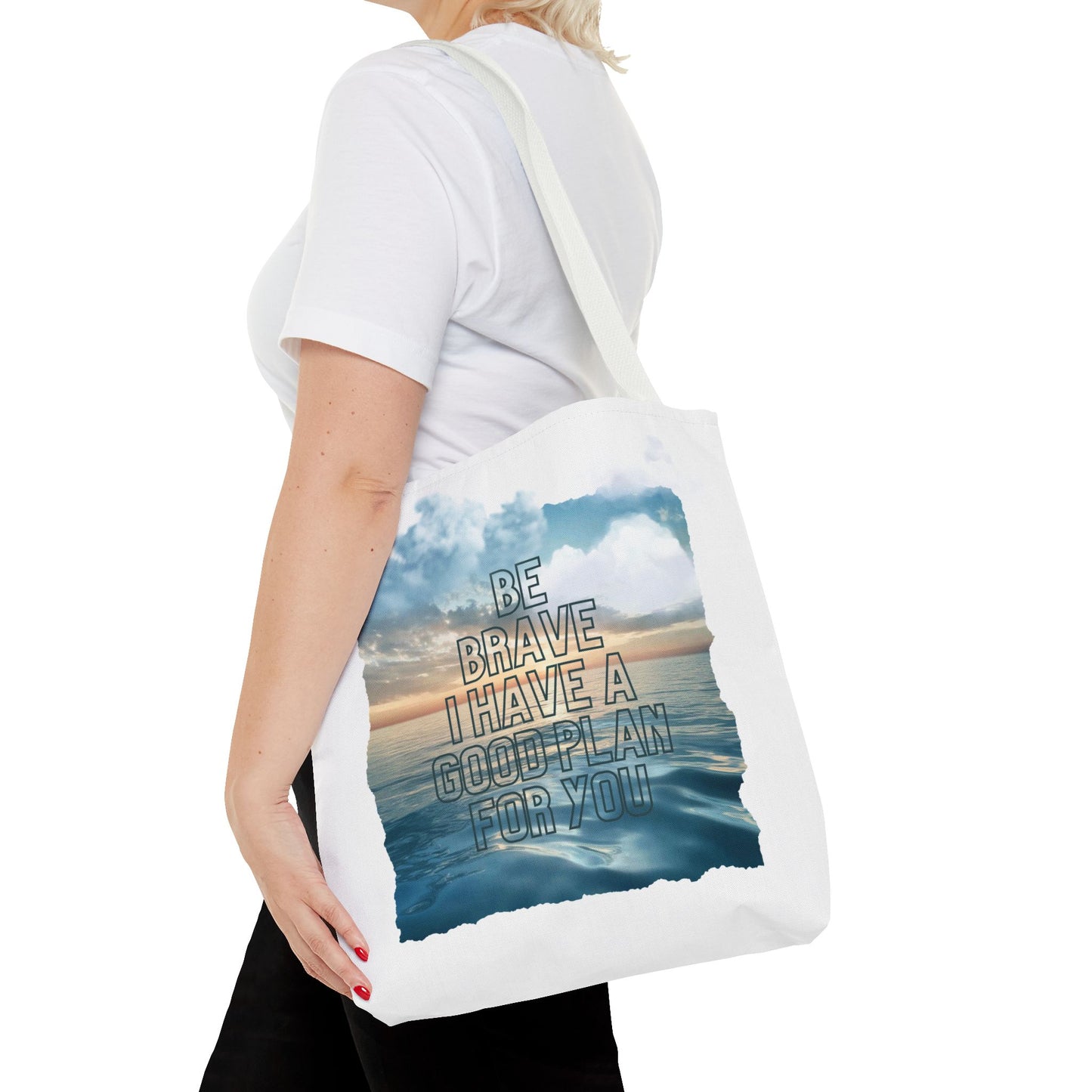 Be brave Tote Bag (AOP) - StyleMZ