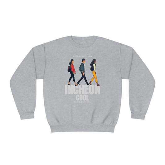 Corea - Sudadera unisex con cuello redondo NuBlend® Cool de Incheon - StyleMZ 