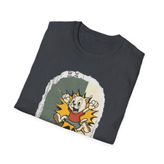 Korea -  Suprise retro Unisex Softstyle T-Shirt  - StyleMZ