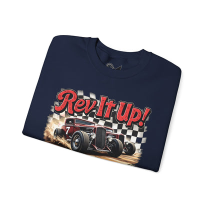 Rev it up Unisex Heavy Blend™ Crewneck Sweatshirt - StyleMZ