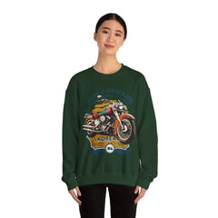 Run forward Unisex Heavy Blend™ Crewneck Sweatshirt  - StyleMZ