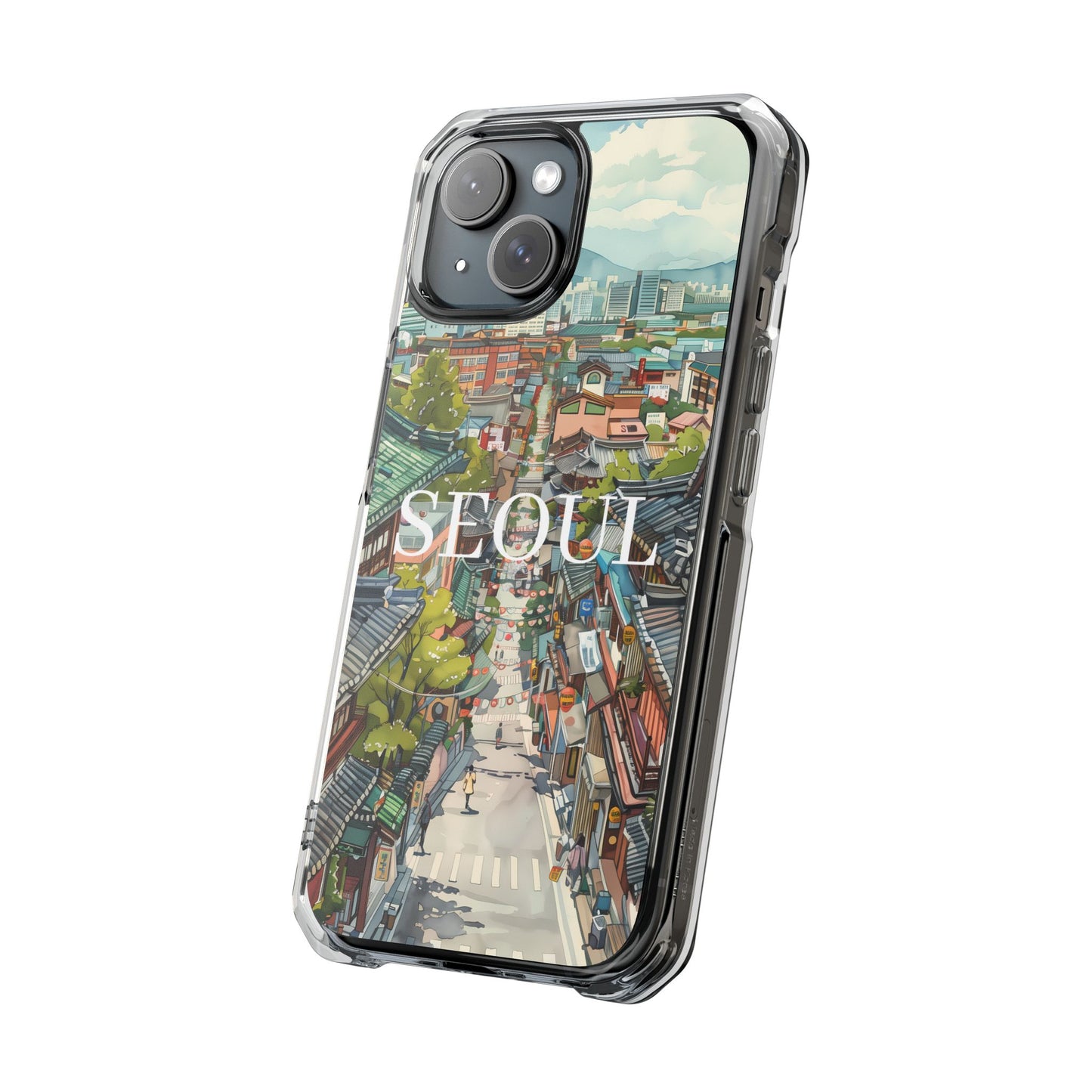 Korea -  Seoul Magnetic Clear Impact Cases  - StyleMZ