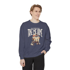 Korea -  Take me home Unisex Garment-Dyed Sweatshirt  - StyleMZ