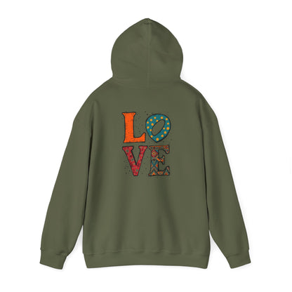 Love Unisex Heavy Blend™ Hooded Sweatshirt - StyleMZ