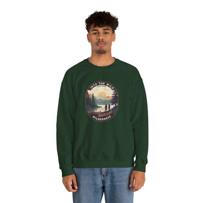 Into the Wild Unisex Heavy Blend™ Crewneck Sweatshirt - StyleMZ