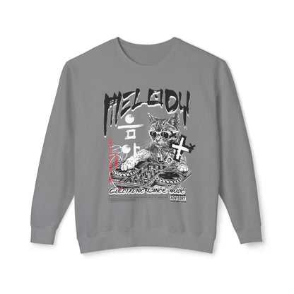 Melody Unisex Lightweight Crewneck Sweatshirt - StyleMZ