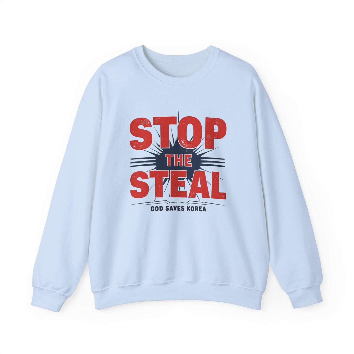 STOP THE STEAL, GOD SAVES KOREA Unisex Heavy Blend™ Crewneck Sweatshirt