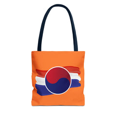 Corea - Bolso de mano con la bandera de Corea (AOP) - StyleMZ 