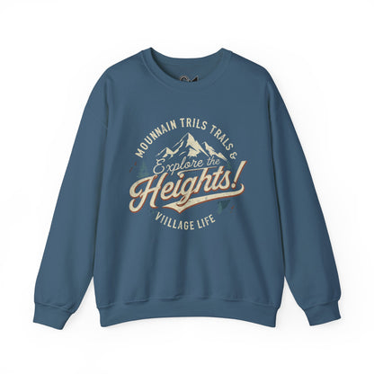 Explore the heights Unisex Heavy Blend™ Crewneck Sweatshirt - StyleMZ - Stylemz