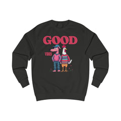 Korea -  Good Vibes Unisex Sweatshirt  - StyleMZ