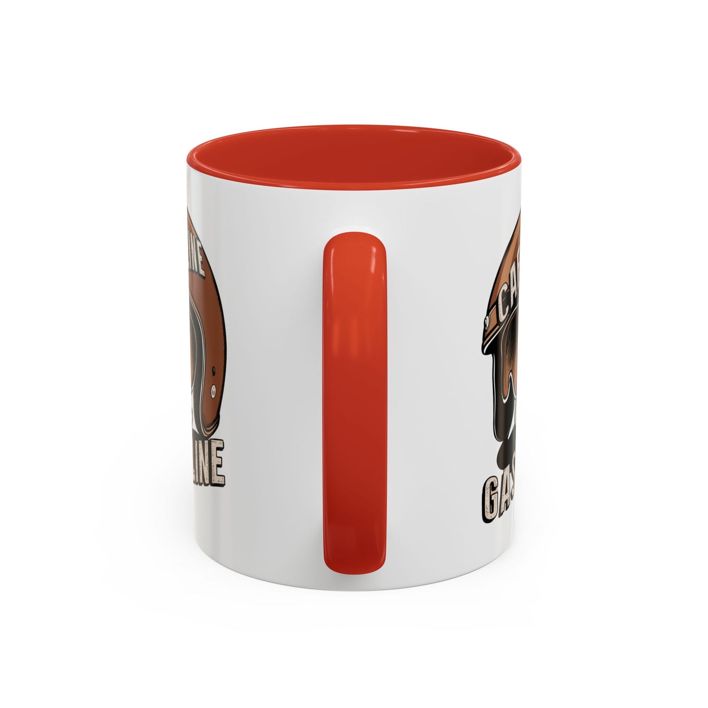 Caffein $ Gasoline Accent Coffee Mug (11, 15oz) - StyleMZ