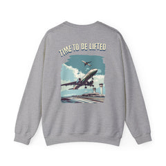 Korea -  Time to be lifted Unisex Heavy Blend™ Crewneck Sweatshirt  - StyleMZ