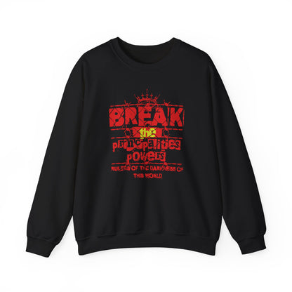 Break the principles Unisex Heavy Blend™ Crewneck Sweatshirt - StyleMZ