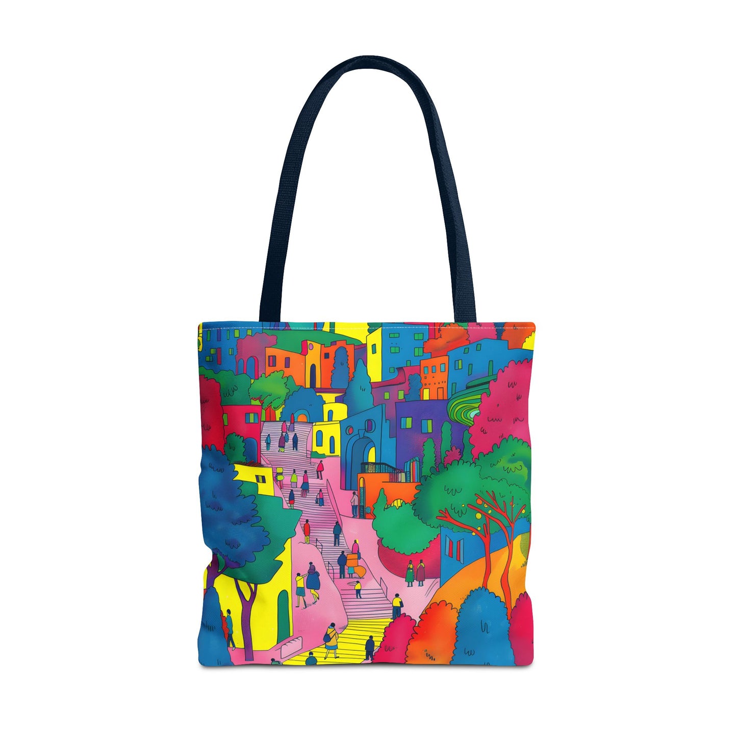 The hillside village in Korea Tote Bag (AOP) - StyleMZ