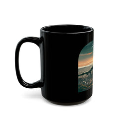 Korea -  Seoul Harmony Black Mug (11oz, 15oz)  - StyleMZ