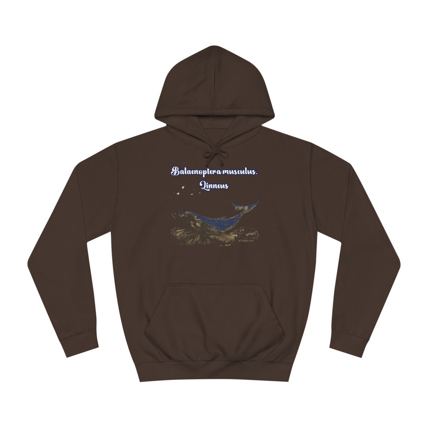 Korea -  Blue Whale Unisex College Hoodie  - StyleMZ