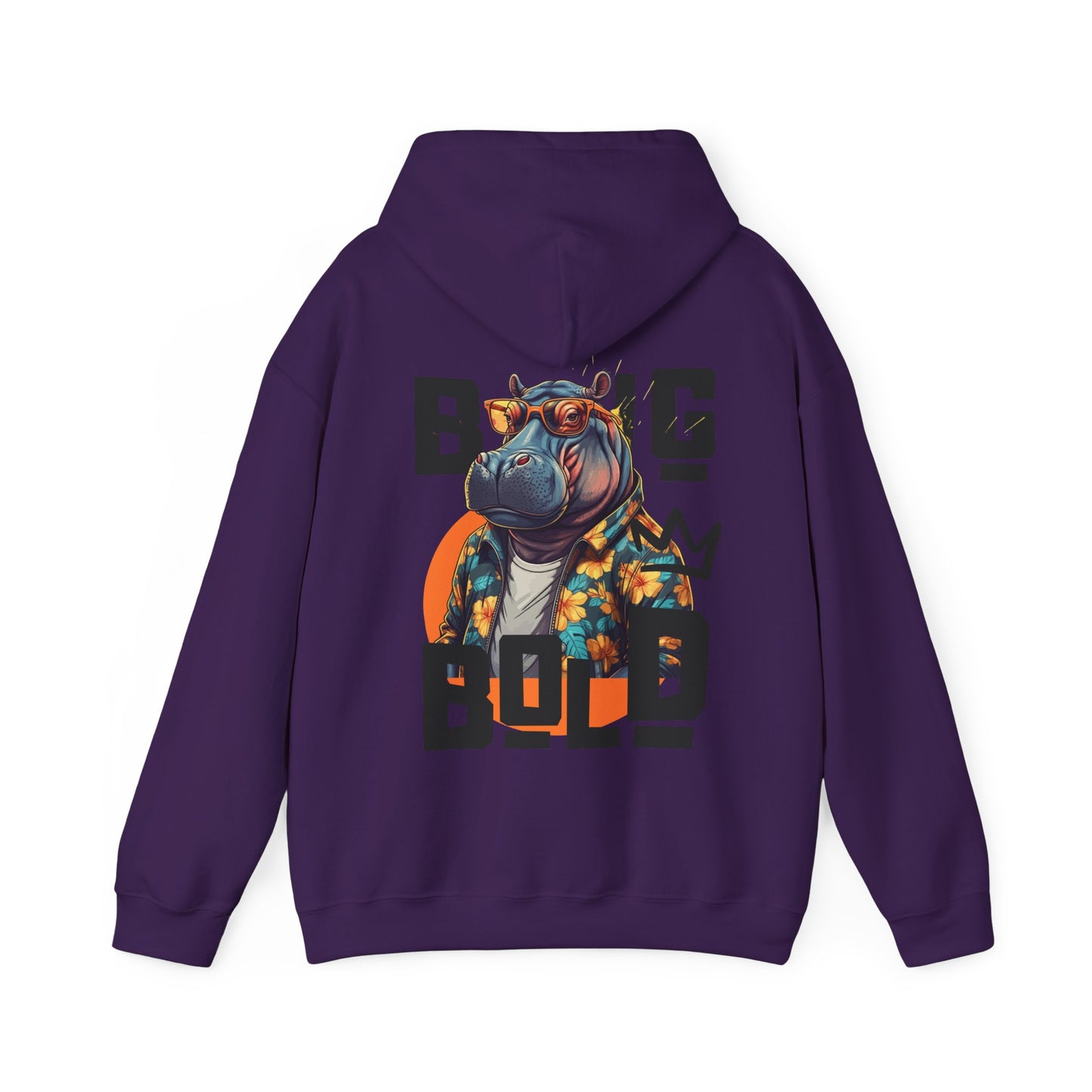 Big Bold Unisex Heavy Blend™ Hooded Sweatshirt - StyleMZ