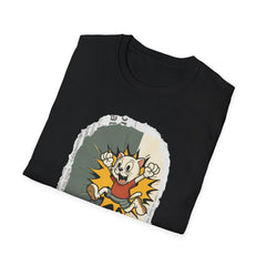 Korea -  Suprise retro Unisex Softstyle T-Shirt  - StyleMZ