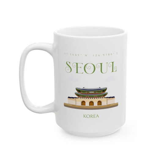 Taza de cerámica de Corea del Sur (11 oz, 15 oz) - StyleMZ 