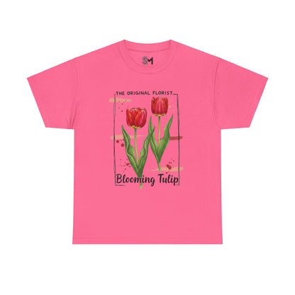 Blooming Tulip Unisex Heavy Cotton Tee