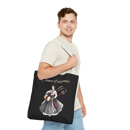 Elegance in dance Tote Bag (AOP) - StyleMZ