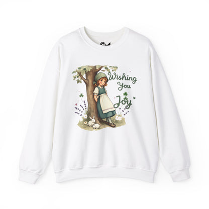 Wishing you joy Unisex Heavy Blend™ Crewneck Sweatshirt - StyleMZ